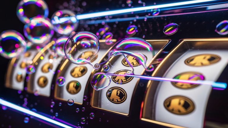 slots game with bubbles