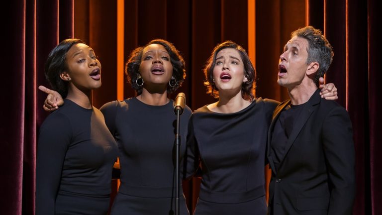balance voice with fellow singers