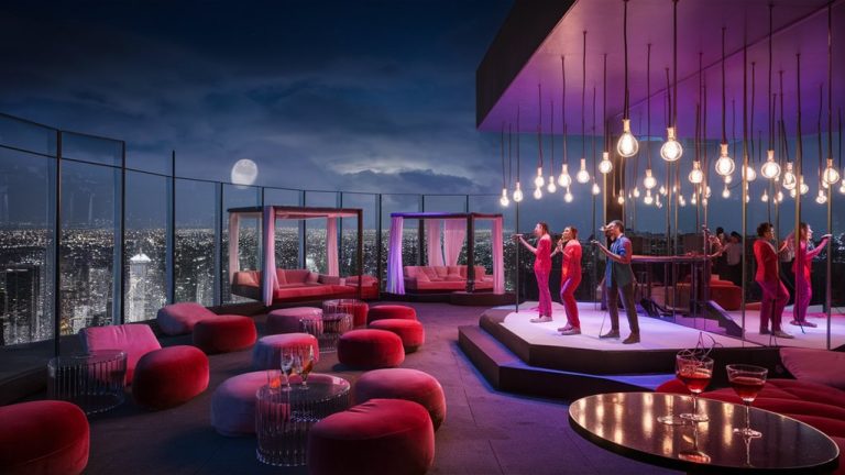singing views from above bars