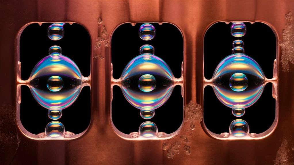 analyzing bubble movement properties