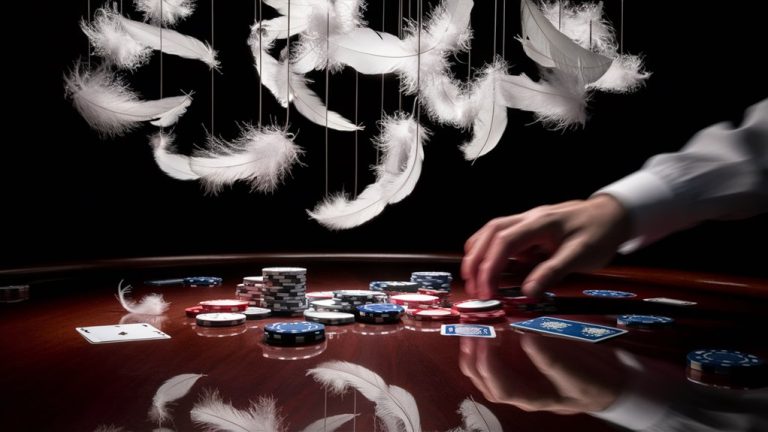 binding feathers racing tables