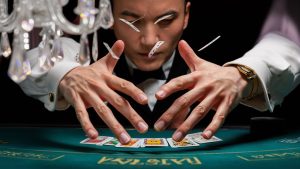 card game precision timing split