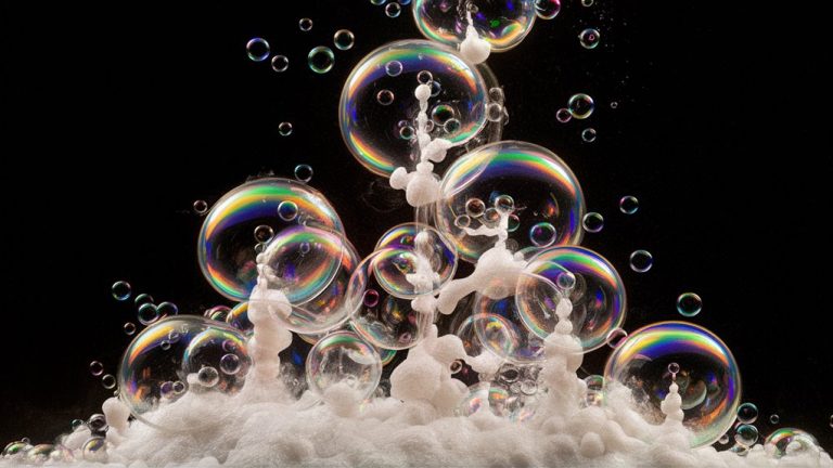 flashing slots with bubbles