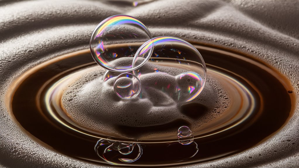 foam creates bonus bubbles
