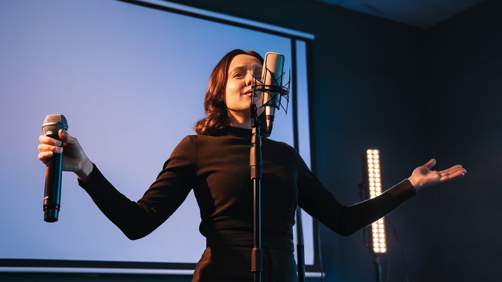 learn proper microphone skills