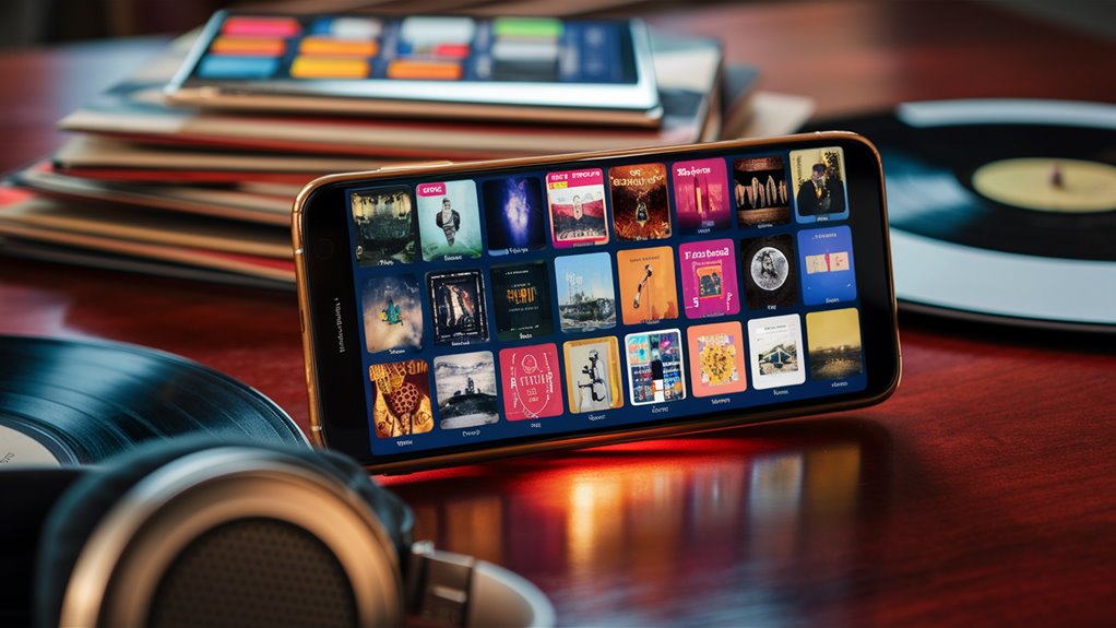 music choices and storage
