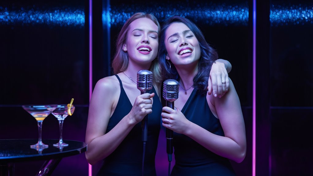 sing together with buddies