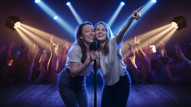 sing together with friends
